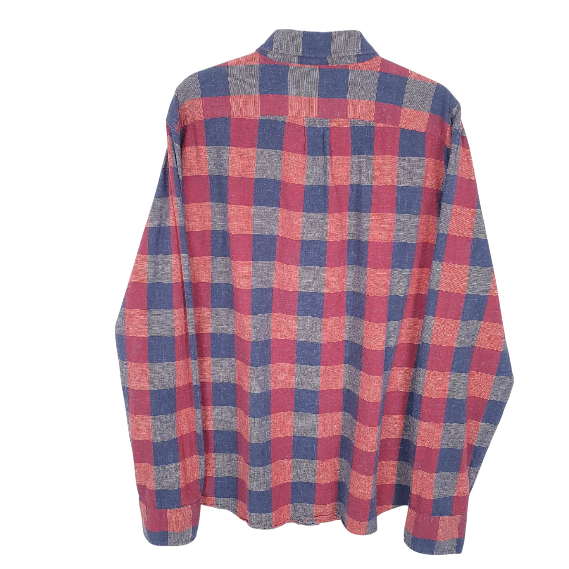 Mens Navy J.Crew Homespun Long Sleeve Shirt