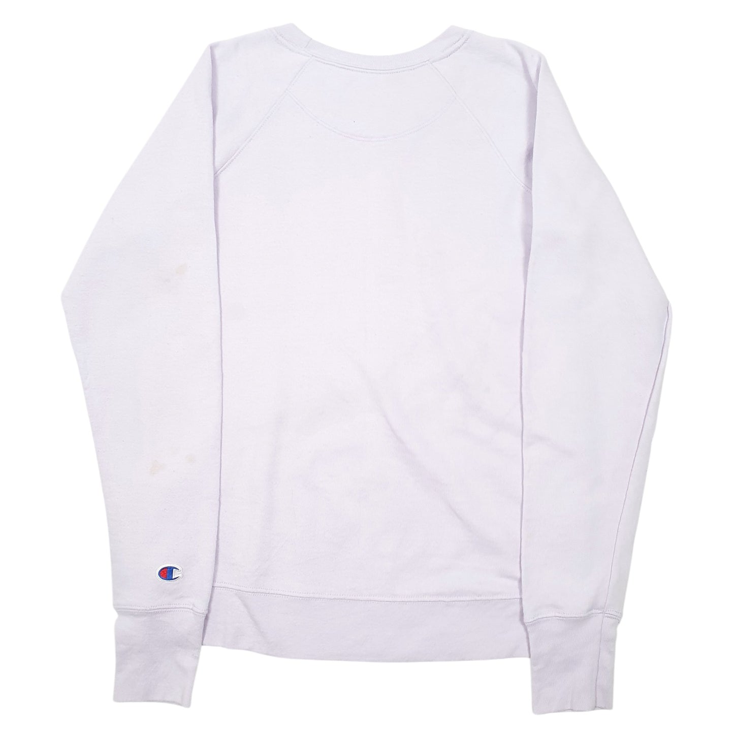 Womens Lilac Champion Raglan Crewneck Jumper