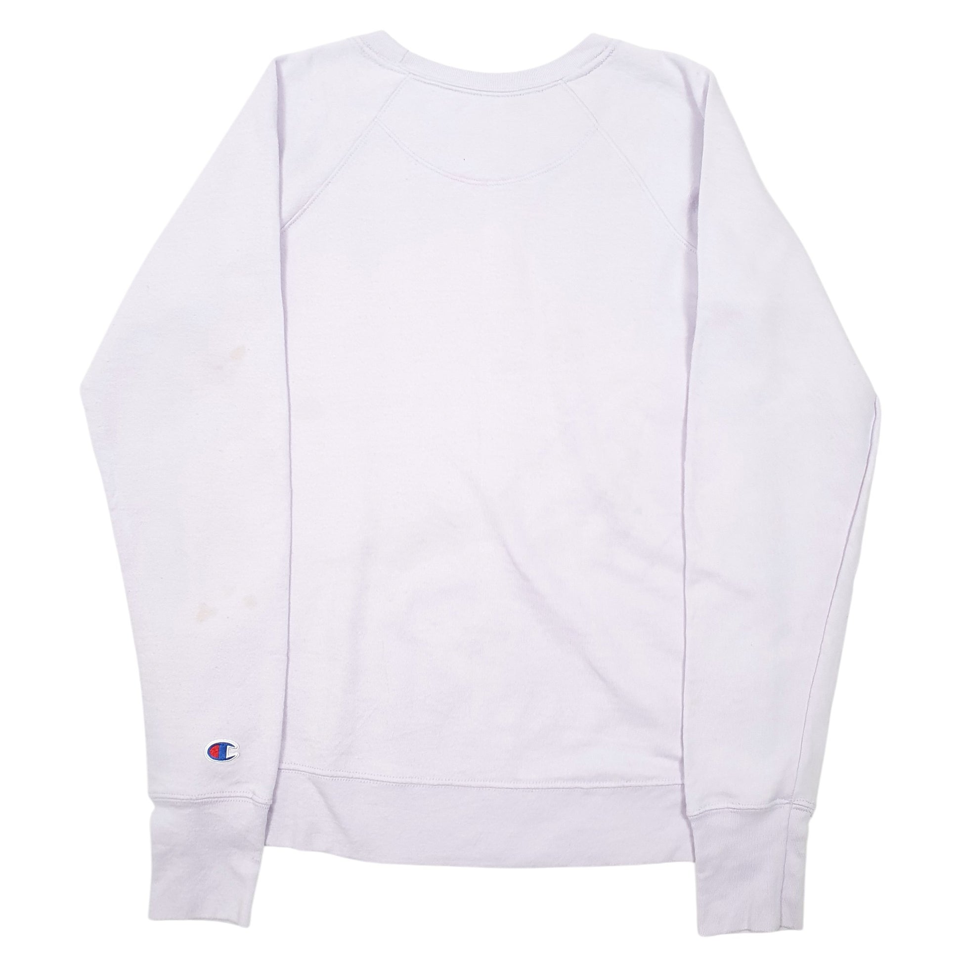 Womens Lilac Champion Raglan Crewneck Jumper