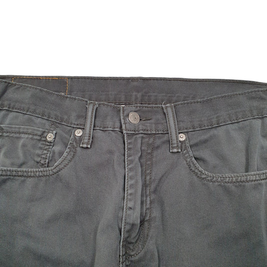 Mens Grey Levis Tapered Chino Trousers