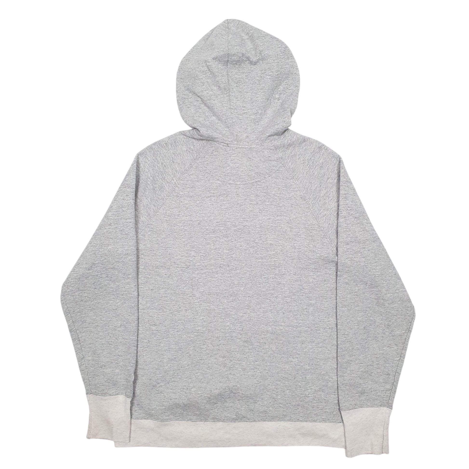 Mens Grey Champion Spellout Hoodie Jumper