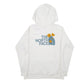 Womens White The North Face Spellout Hoodie Jumper