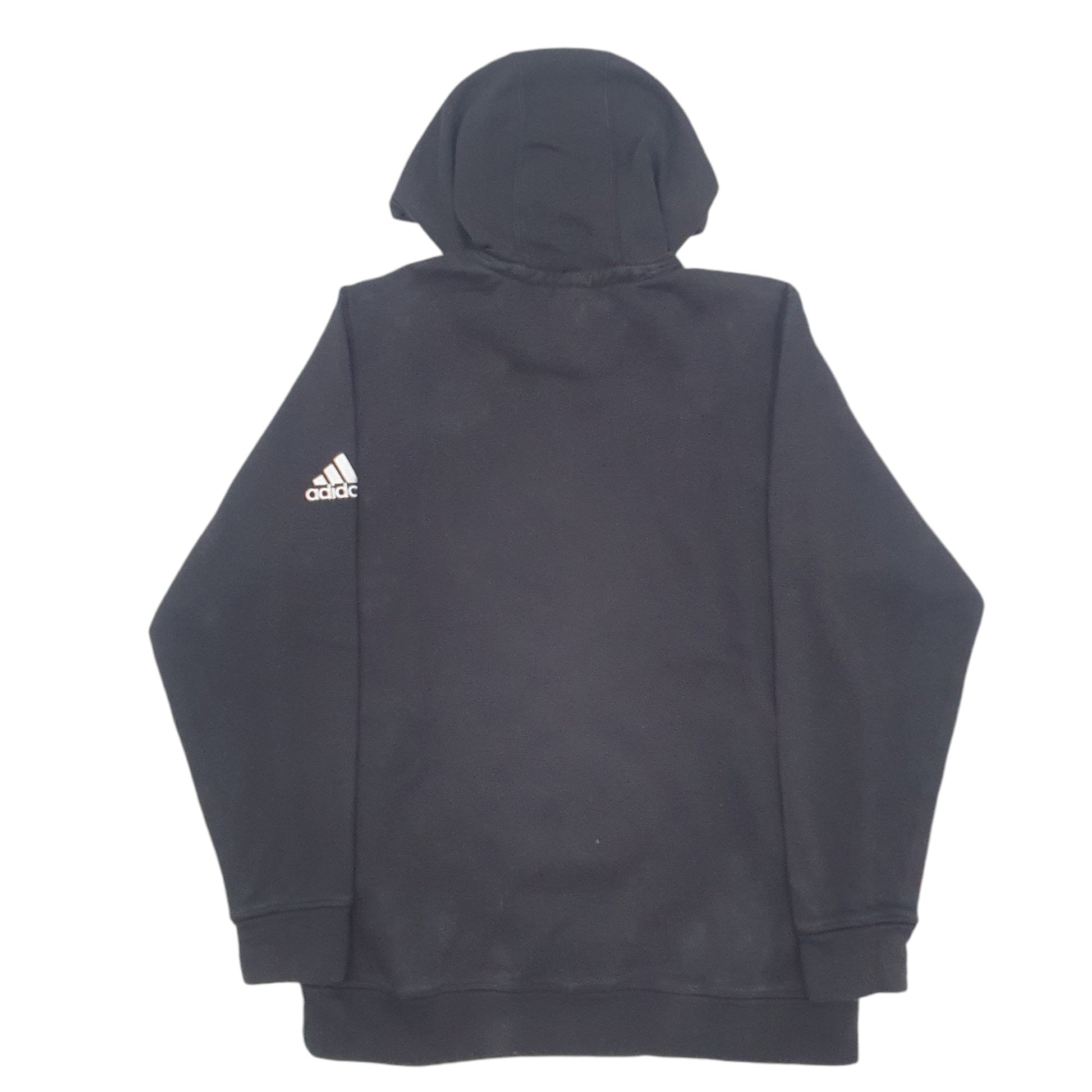 Mens Black Adidas Wachusett Volleyball Hoodie Jumper