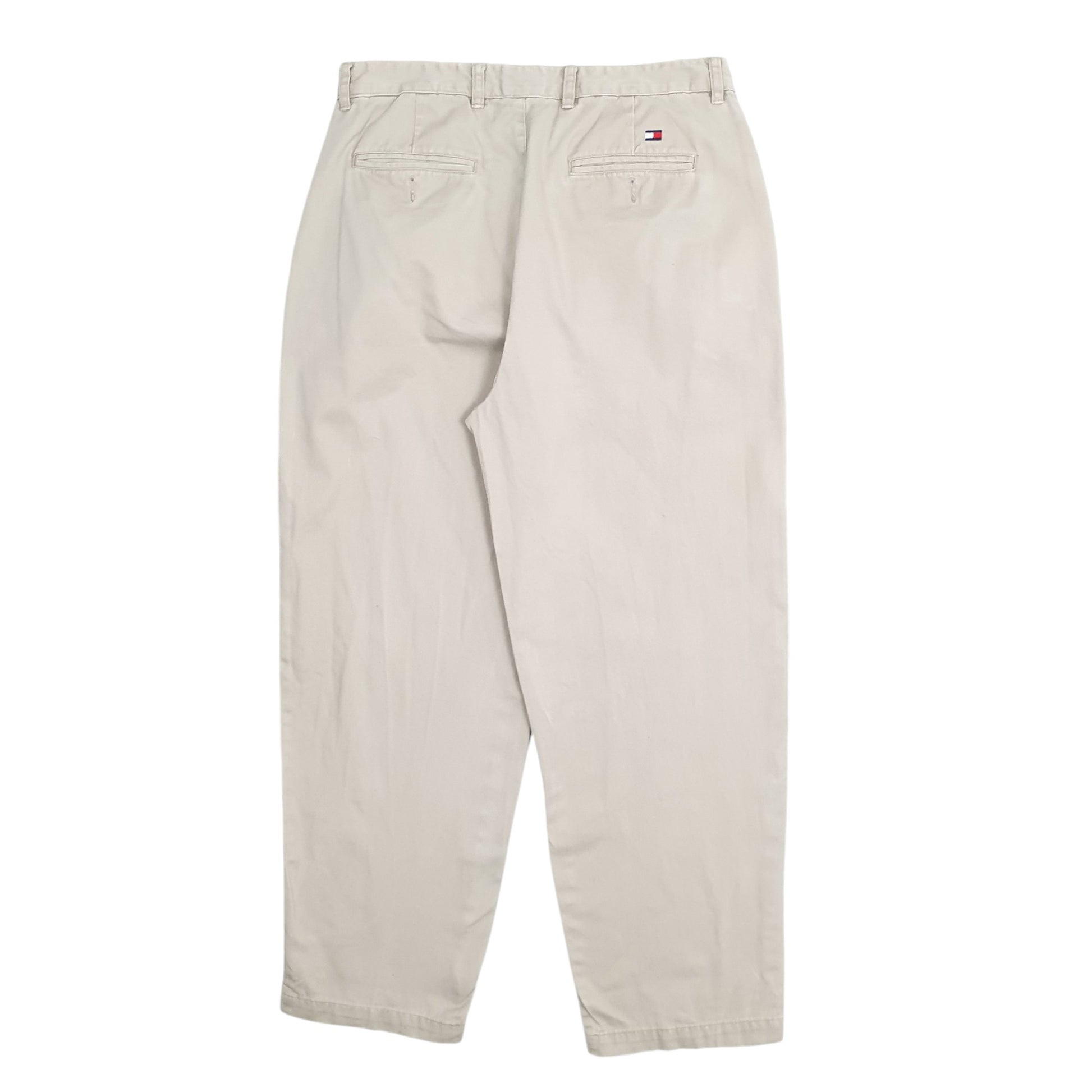 Mens Cream Tommy Hilfiger  Chino Trousers