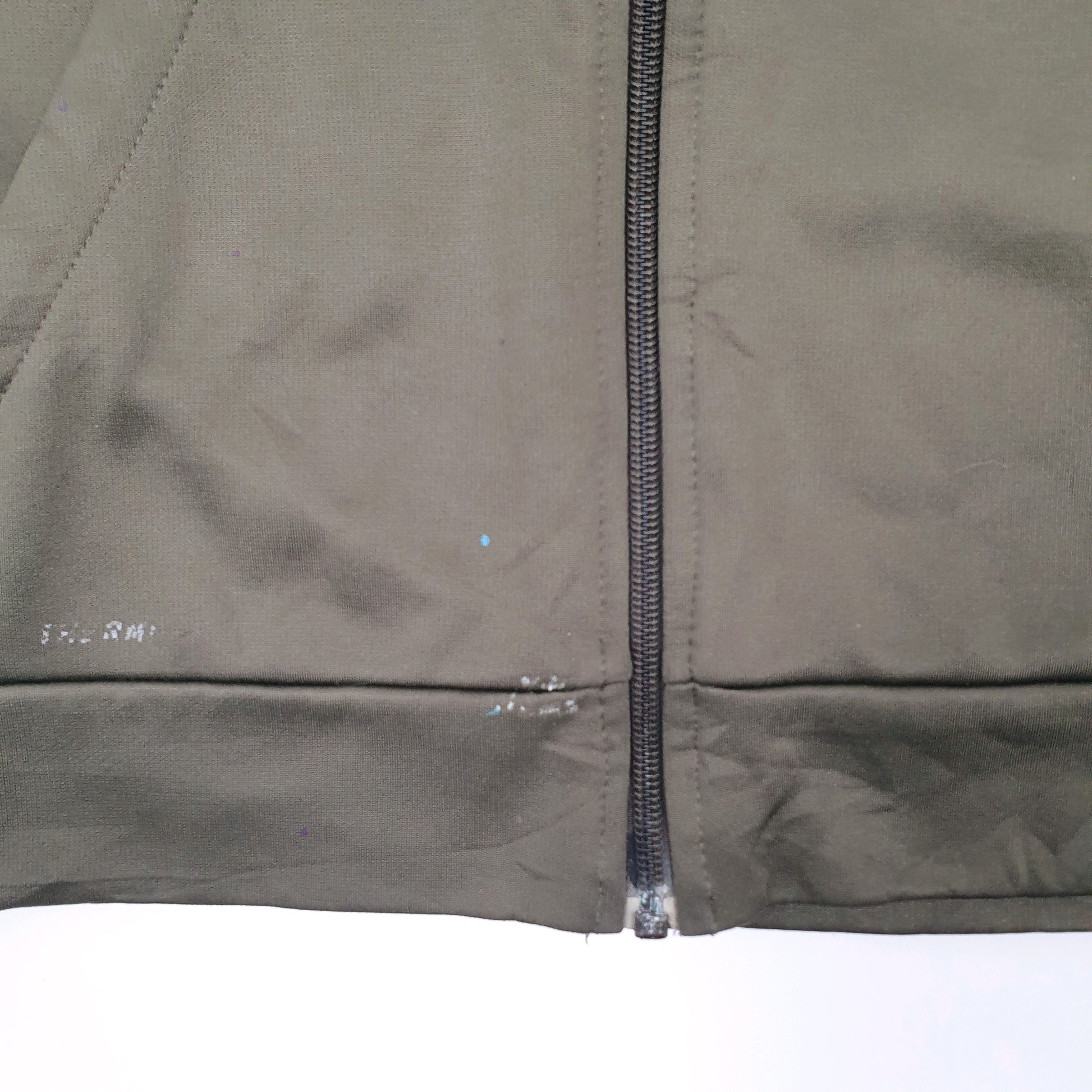 Mens Green Nike Therm Fit Tech Fleece Hoodie Full Zip Jumper