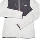 Womens Grey Fila  Full Zip Jumper