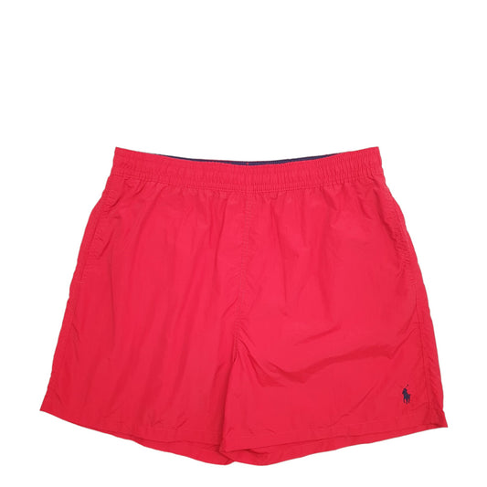 Mens Red Ralph Lauren Swimming Nylon Swim Trunks Shorts