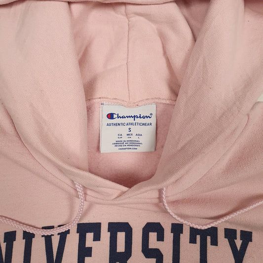 Womens Pink Champion University of Mary Washington Hoodie Jumper