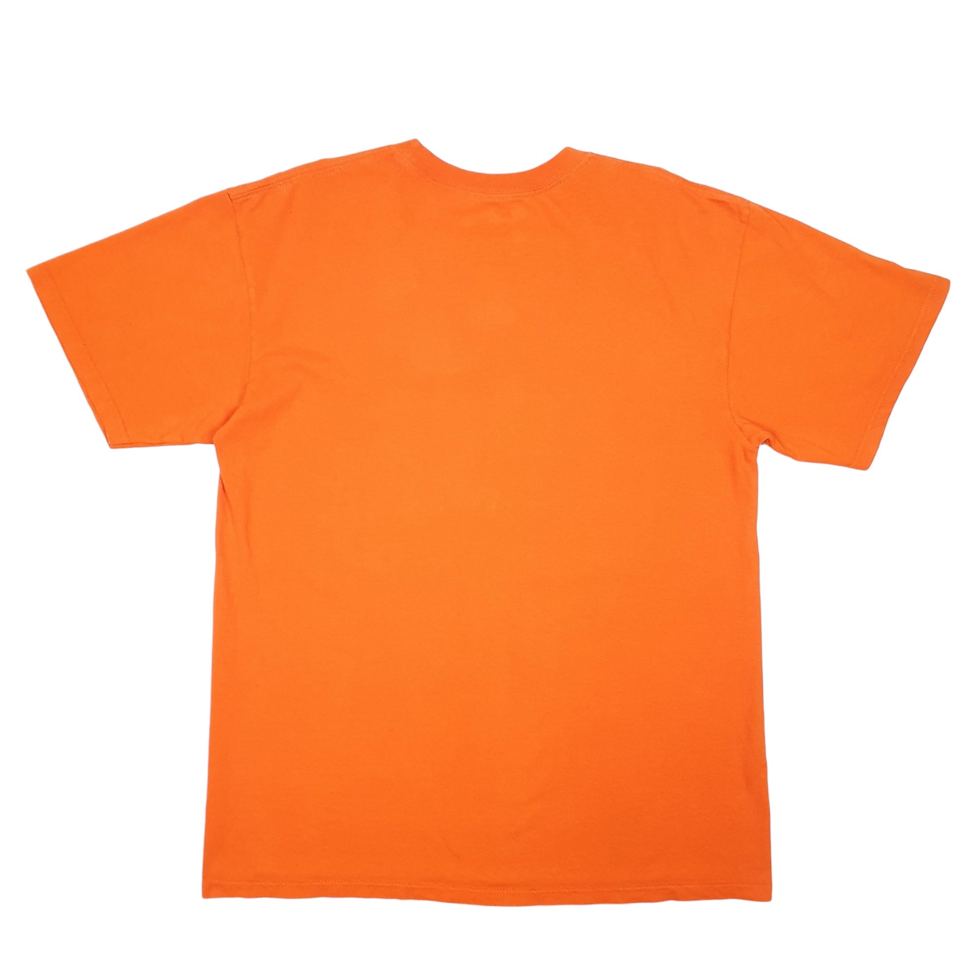 Mens Orange Nike Loose Fit Just Do It Spellout Short Sleeve T Shirt