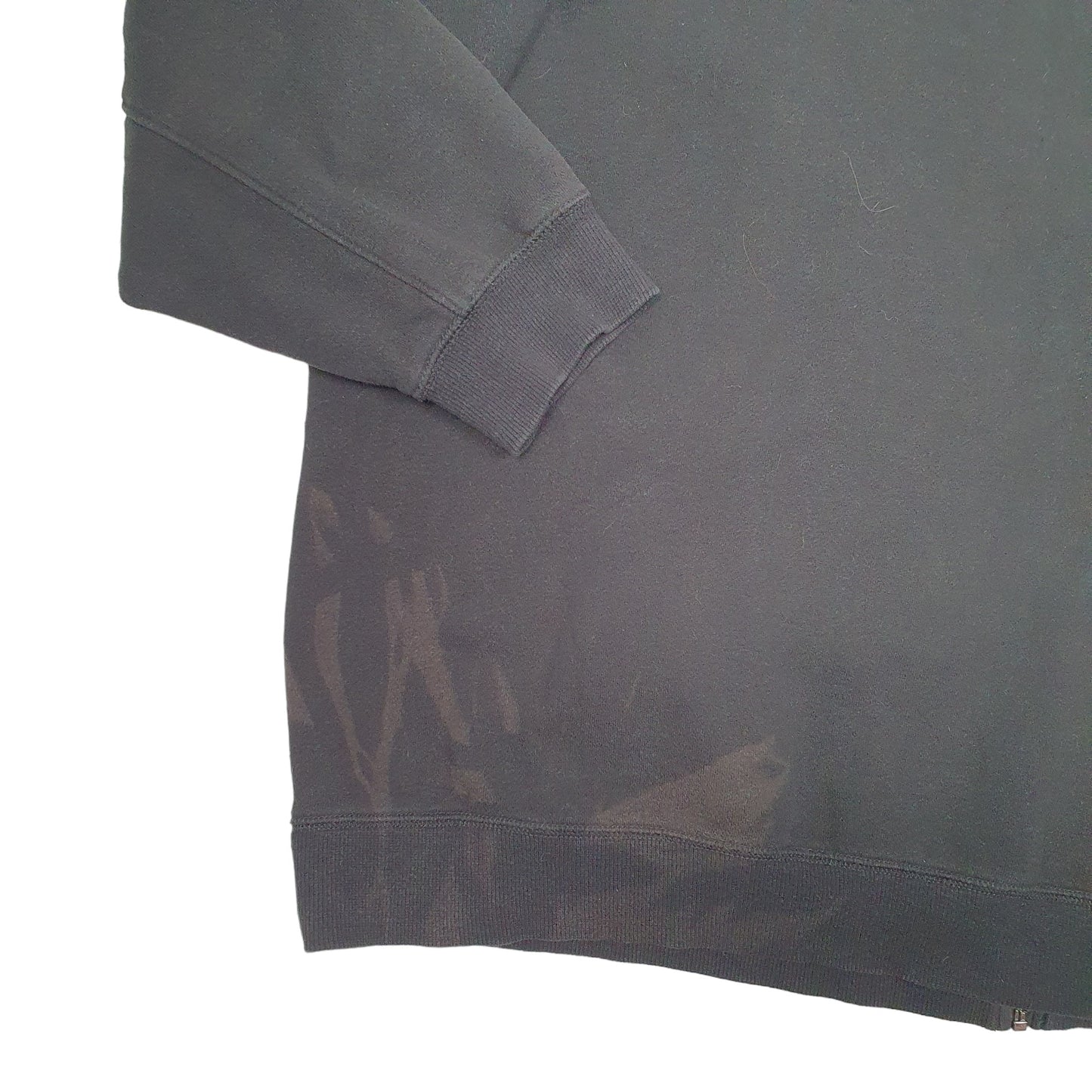 Mens Black Calvin Klein  Full Zip Jumper