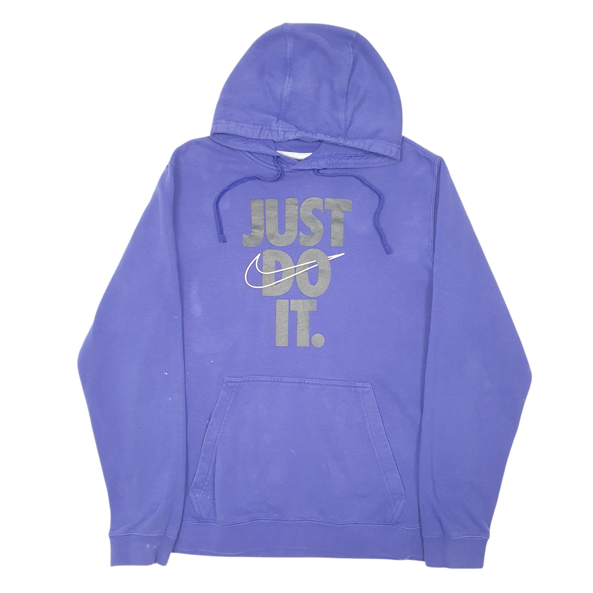 nike just do it purple hoodie