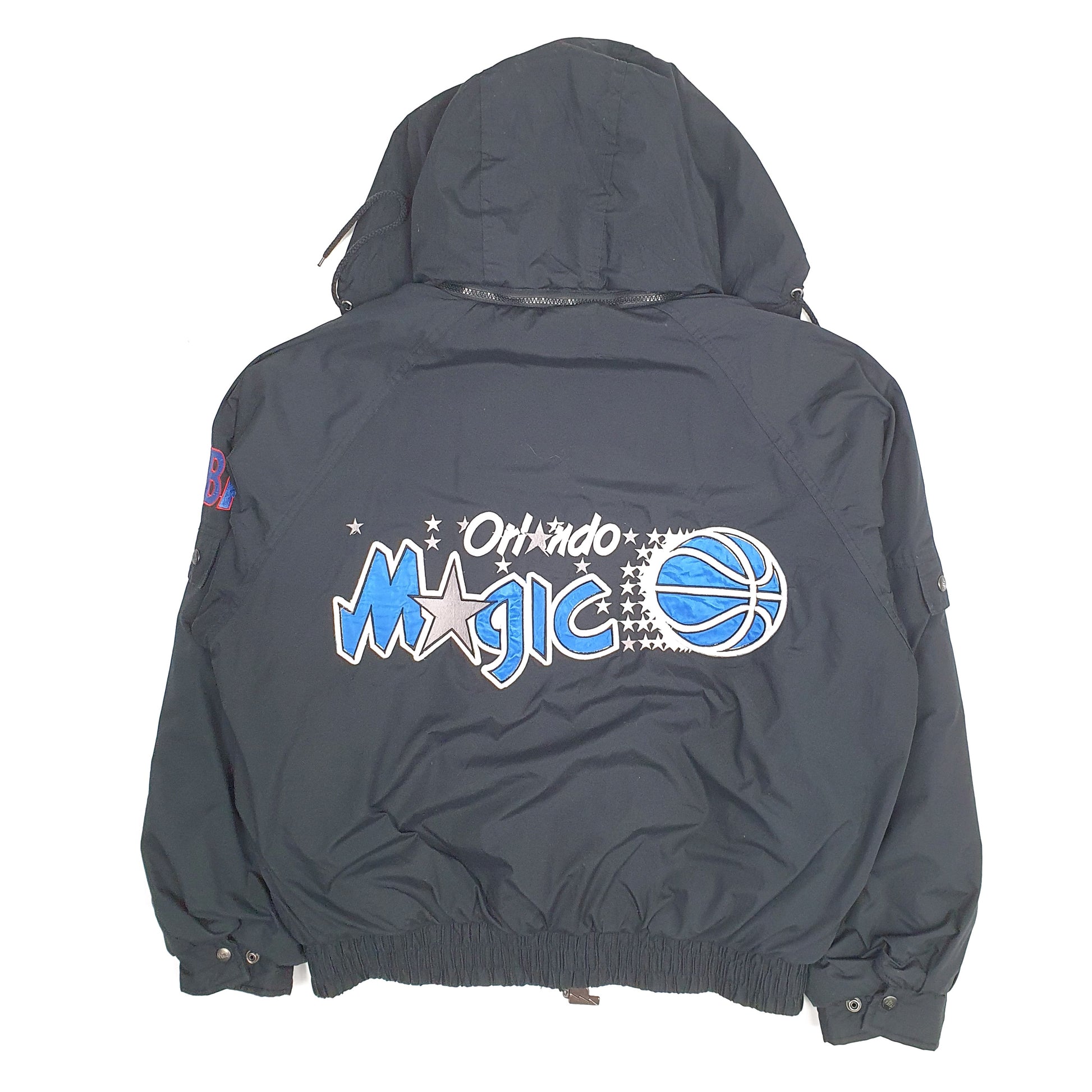 Mens Black Pro Player NBA Orlando Magic Basketball  Coat