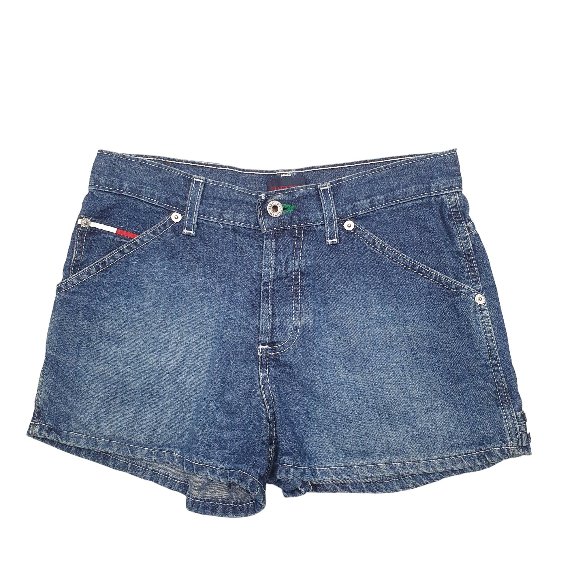 Womens Blue Tommy Hilfiger  Denim Shorts