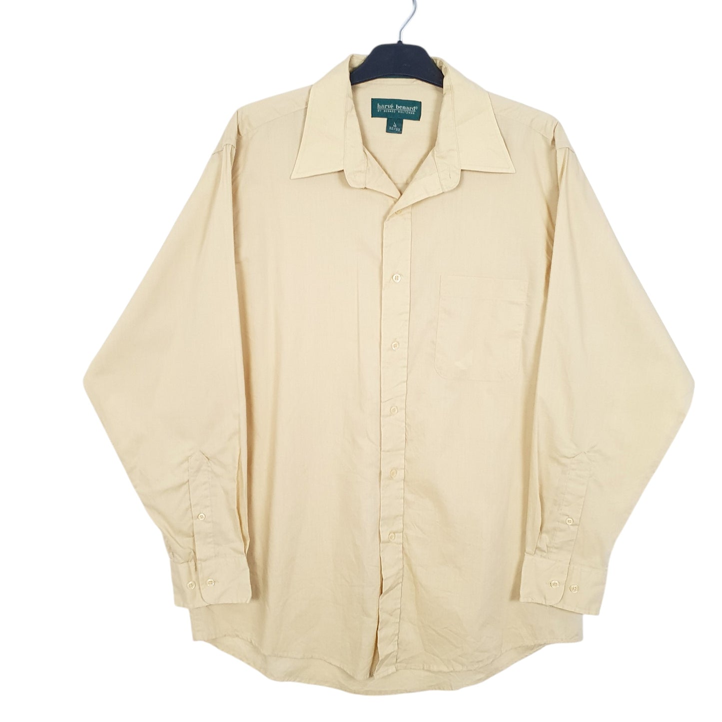 Mens Yellow Harve Bernard  Long Sleeve Shirt