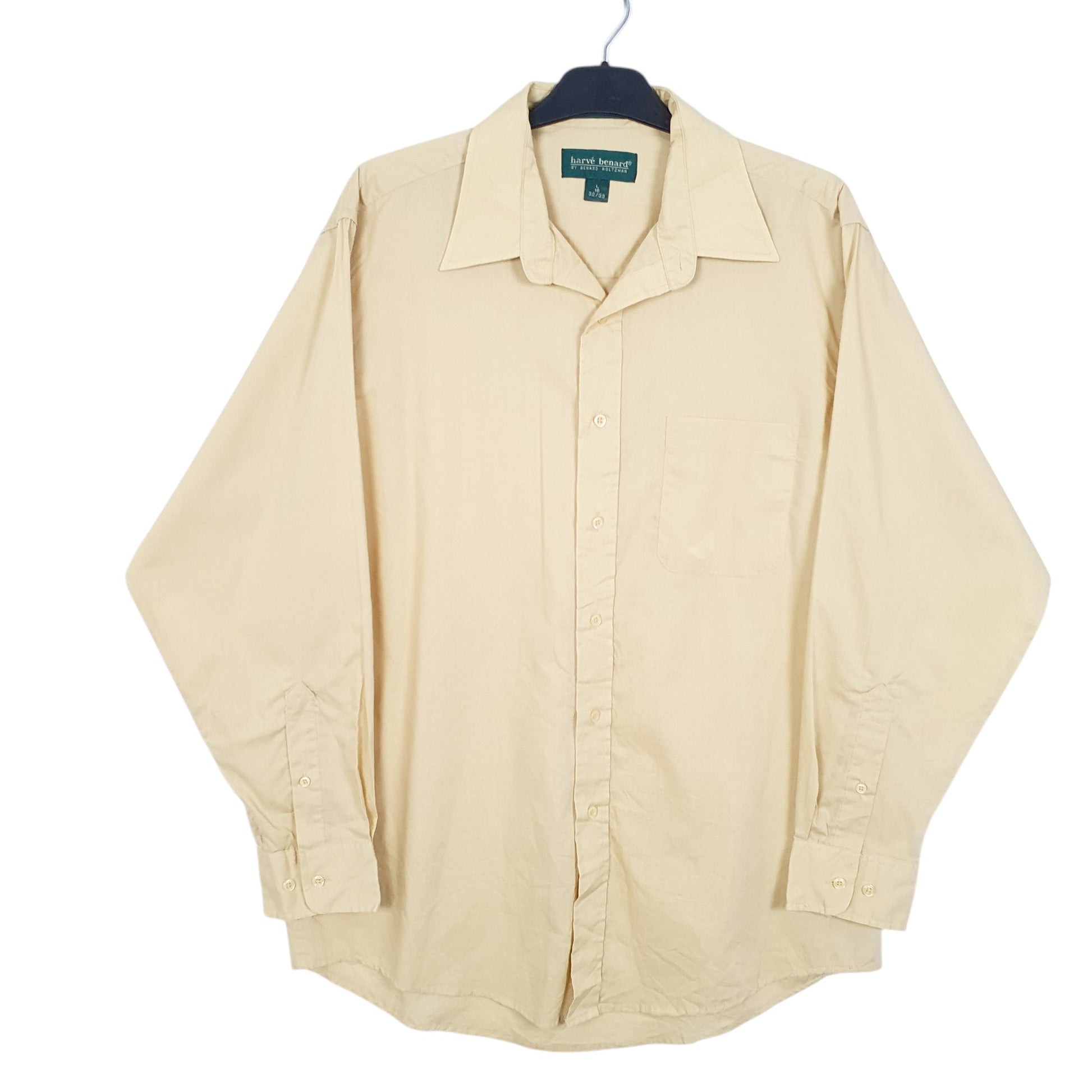 Mens Yellow Harve Bernard  Long Sleeve Shirt