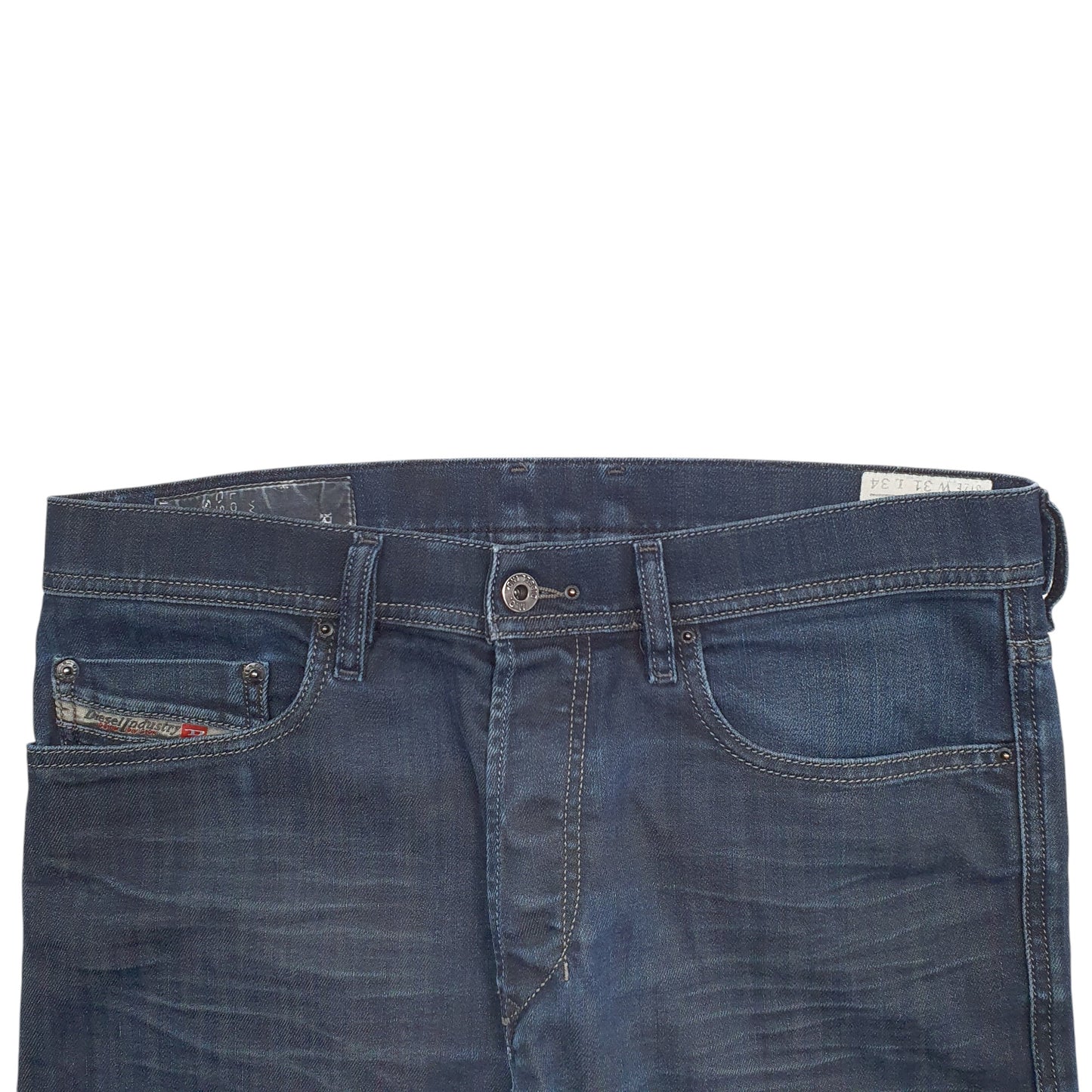 Mens Blue Diesel Stretch Fit Casual JeansW31 L34