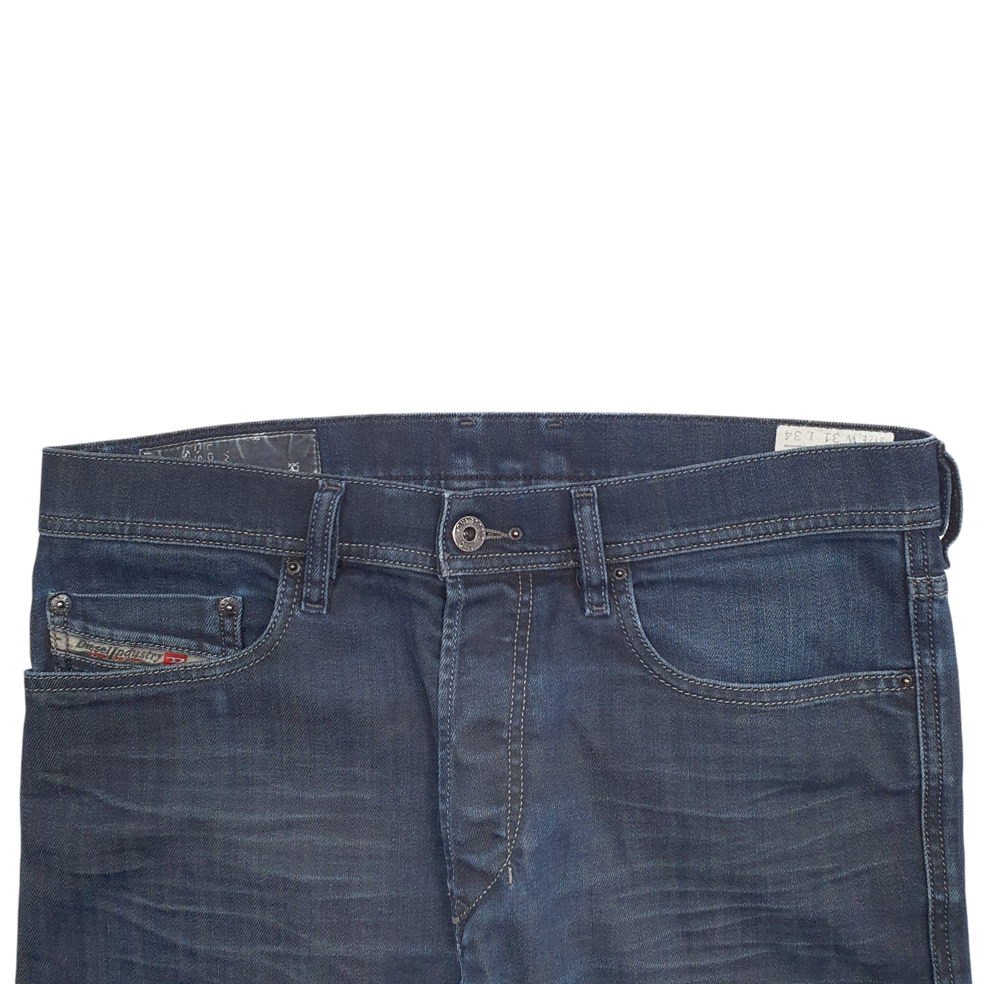 Mens Blue Diesel Stretch Fit Casual JeansW31 L34