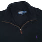 Mens Navy Polo Ralph Lauren  Quarter Zip Jumper