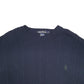 Mens Navy Nautica Knit Crewneck Jumper