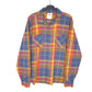 Mens Navy Levis Flannel Long Sleeve Shirt