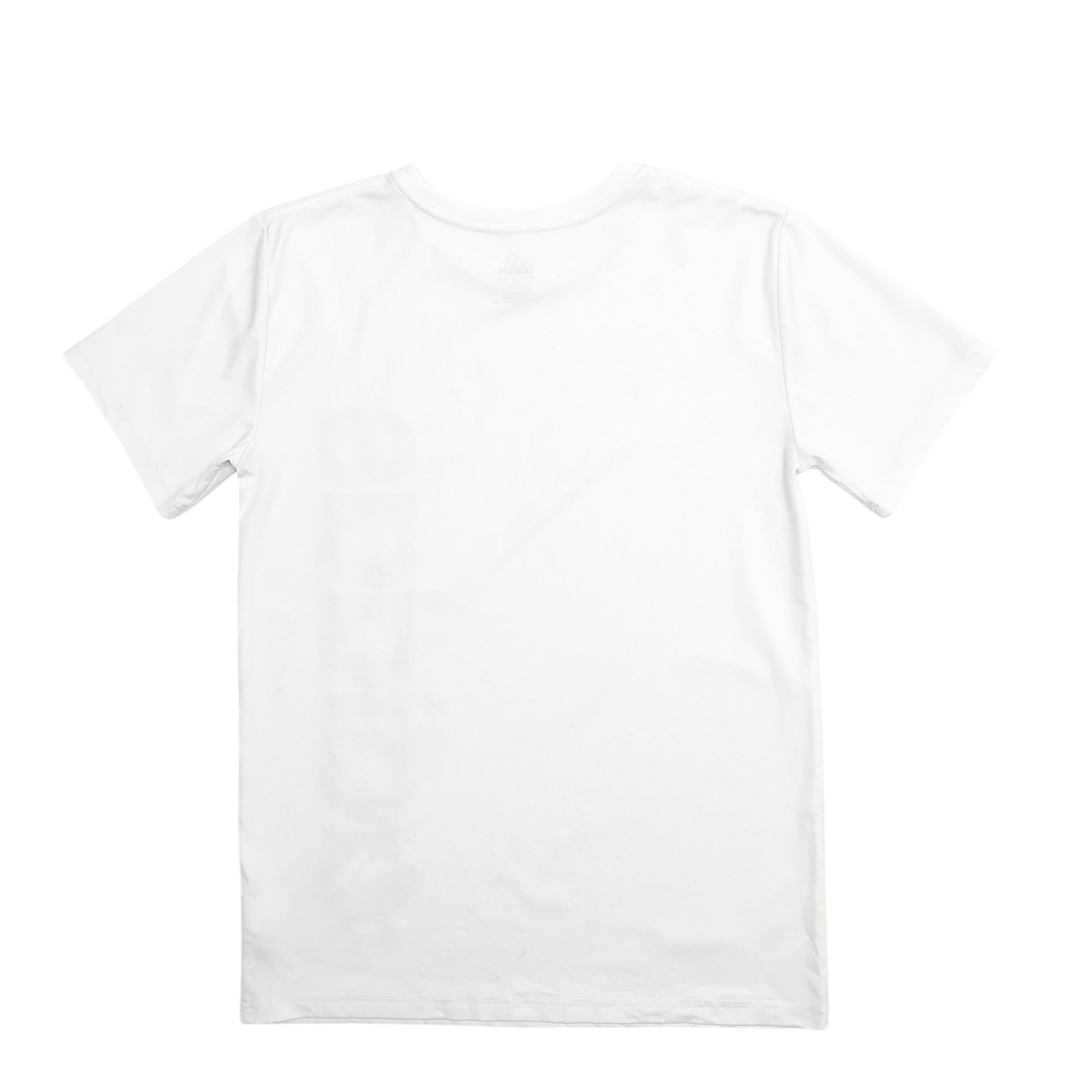 Mens White Adidas  Short Sleeve T Shirt