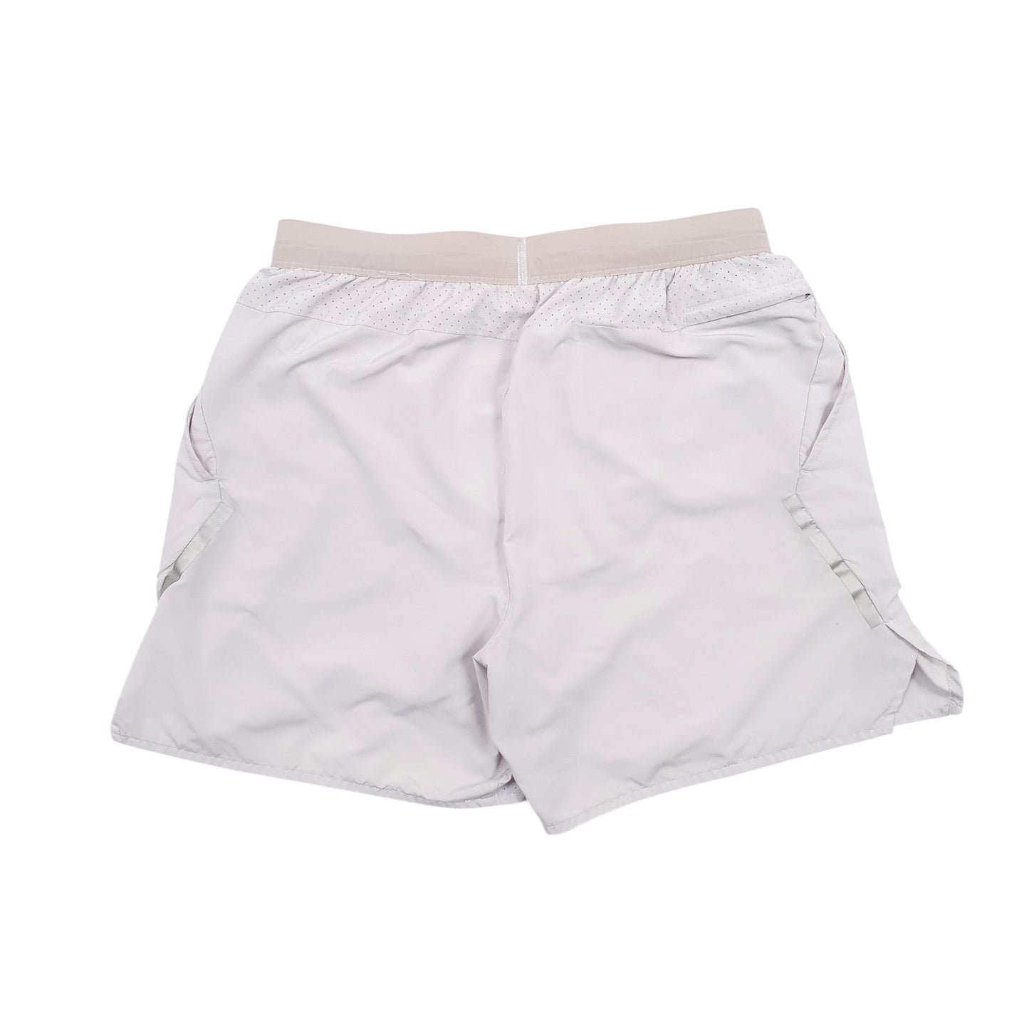 Mens Grey Nike Stretch Dri-Fit Active Wear Sport Shorts