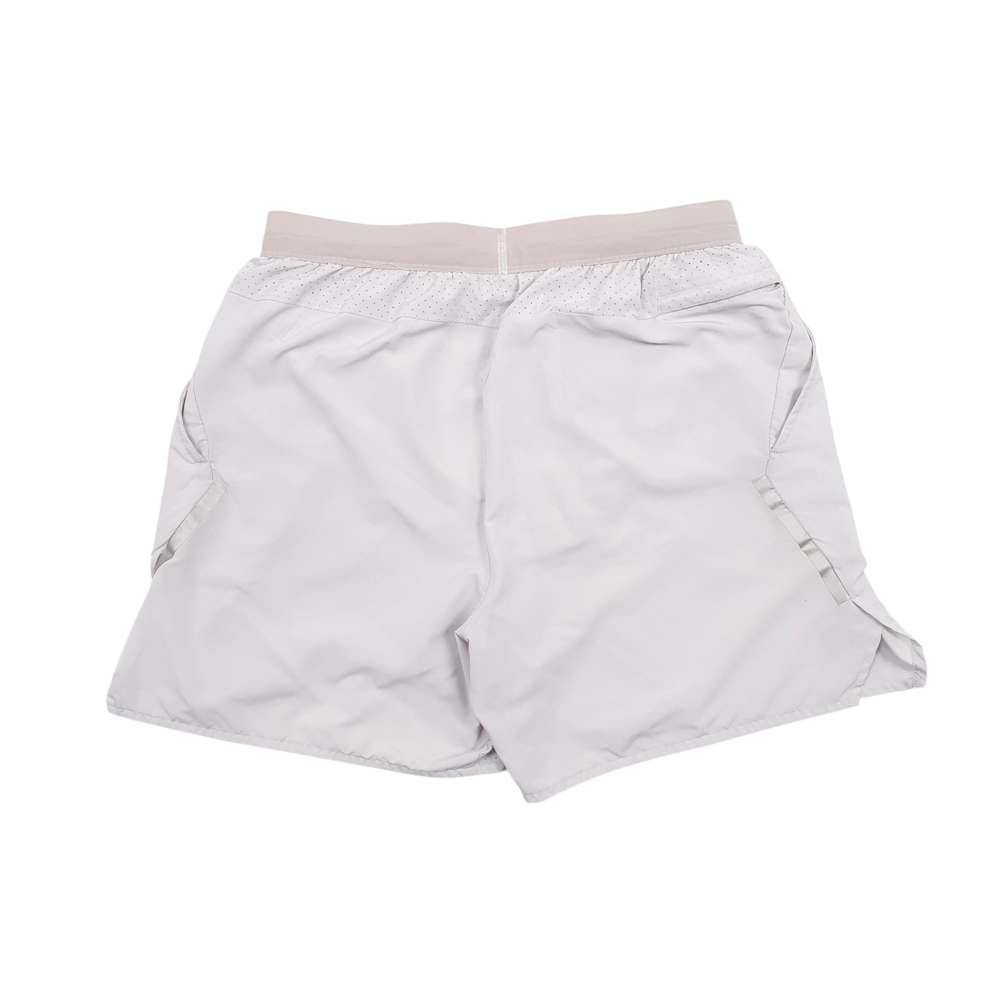 Mens Grey Nike Stretch Dri-Fit Active Wear Sport Shorts