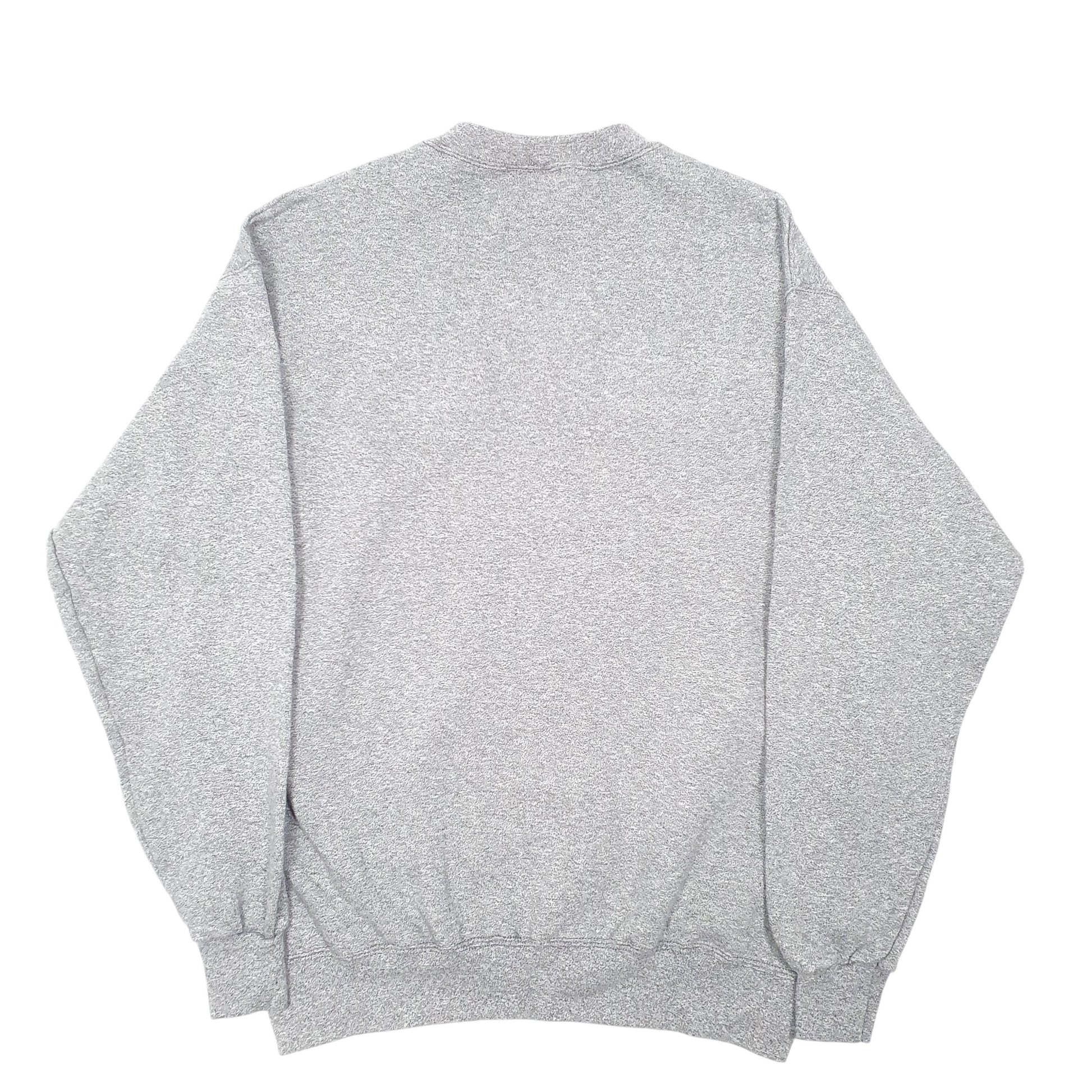 Mens Grey Lee Vintage Heavyweight Indiana Association Crewneck Jumper