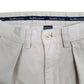 Mens Beige Polo Ralph Lauren Vintage 90s Pleated Chino Trousers