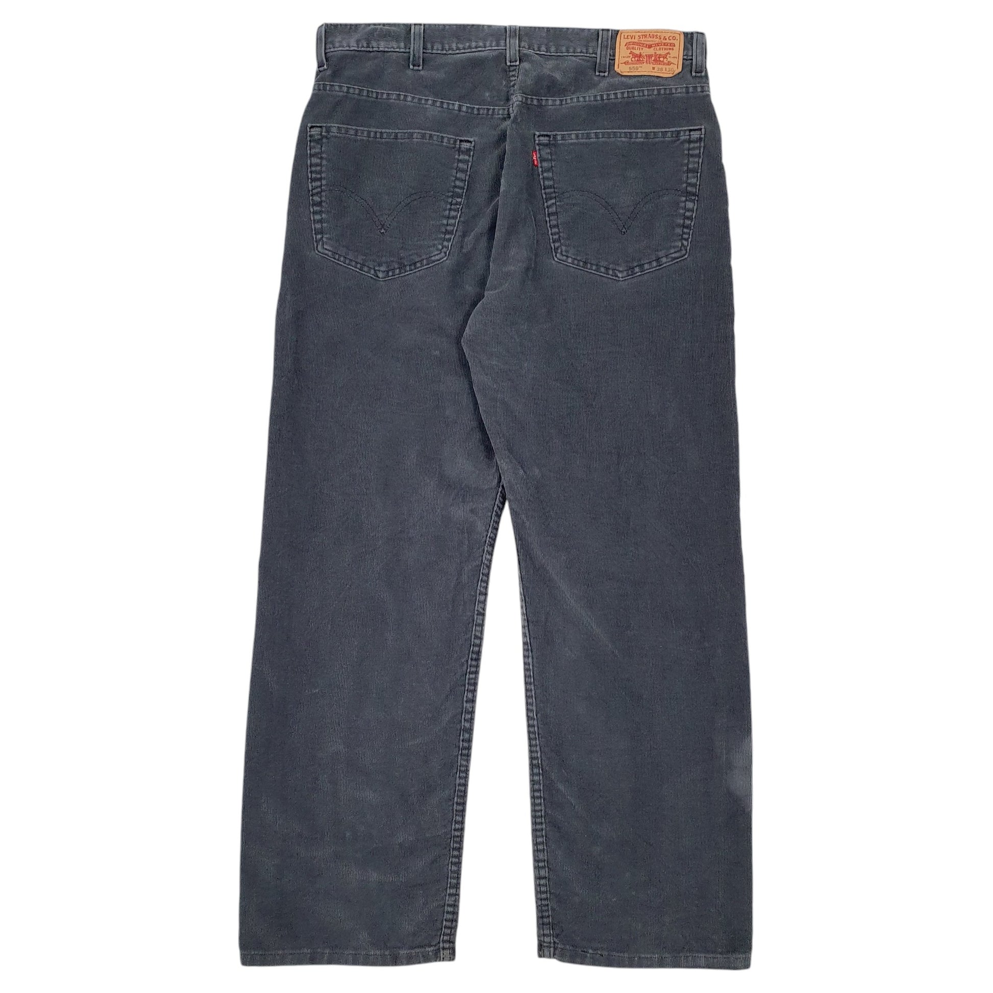 Mens Grey Levis  Corduroy Trousers