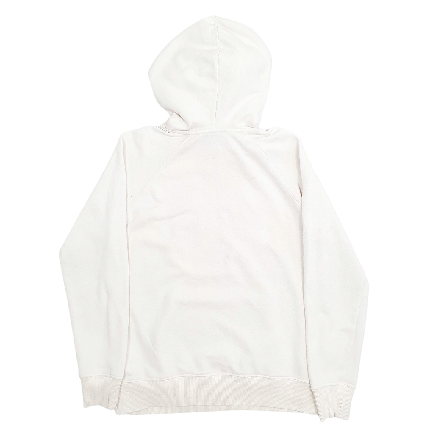 Womens Cream The North Face Spellout Hoodie Jumper