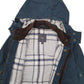 Womens Blue Next Longlined Full Zip Coat