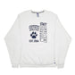 Mens White Russell Athletic Coyote Athletics USA 2004 Crewneck Jumper