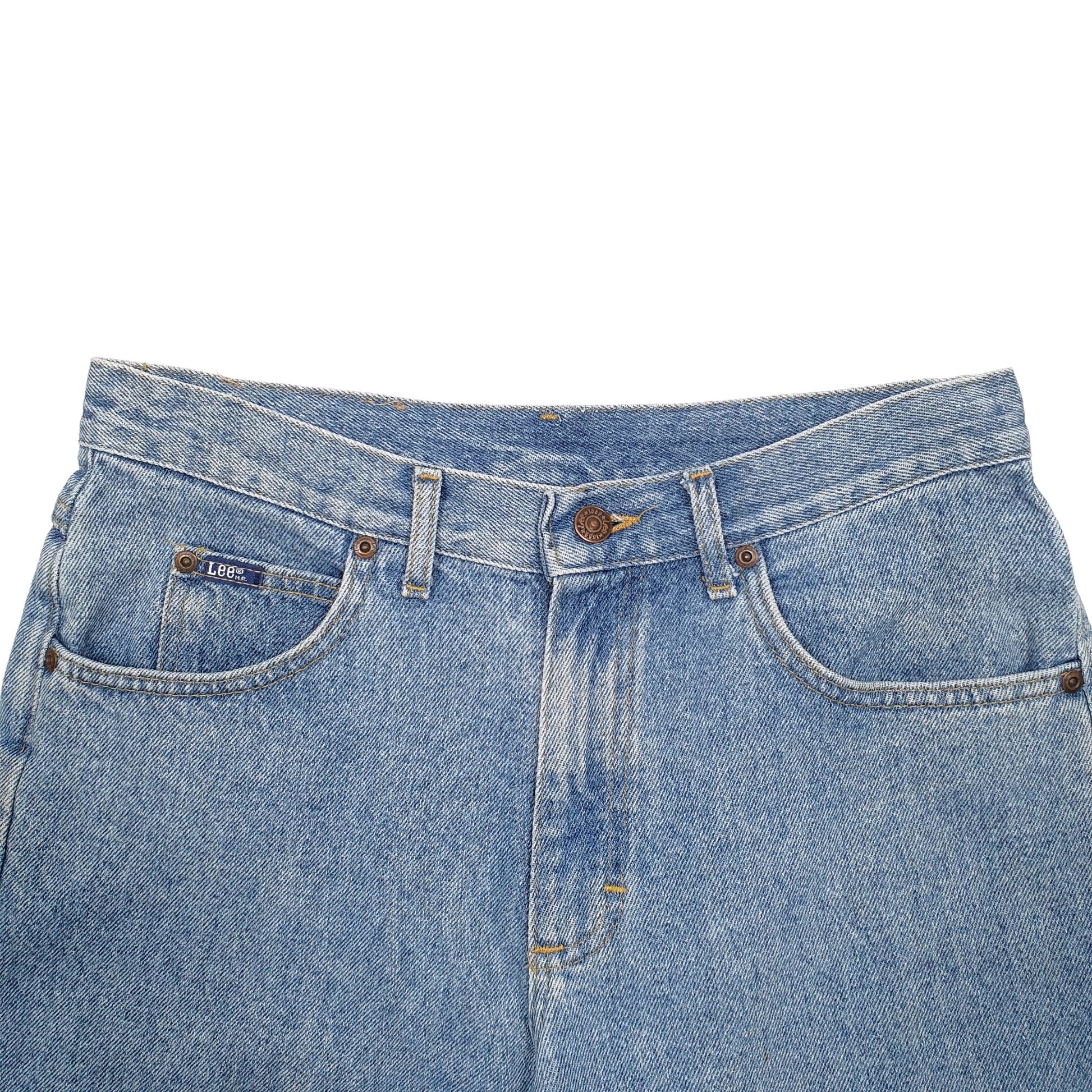 Mens Blue Lee  Denim Shorts