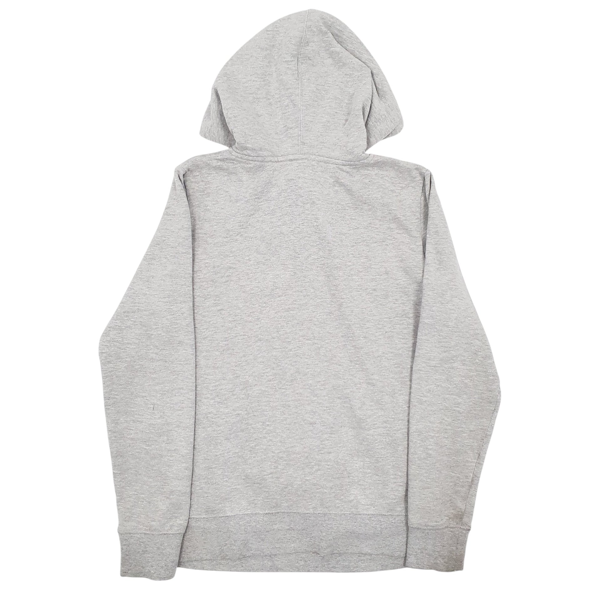 Womens Grey The North Face Spellout Hoodie Jumper