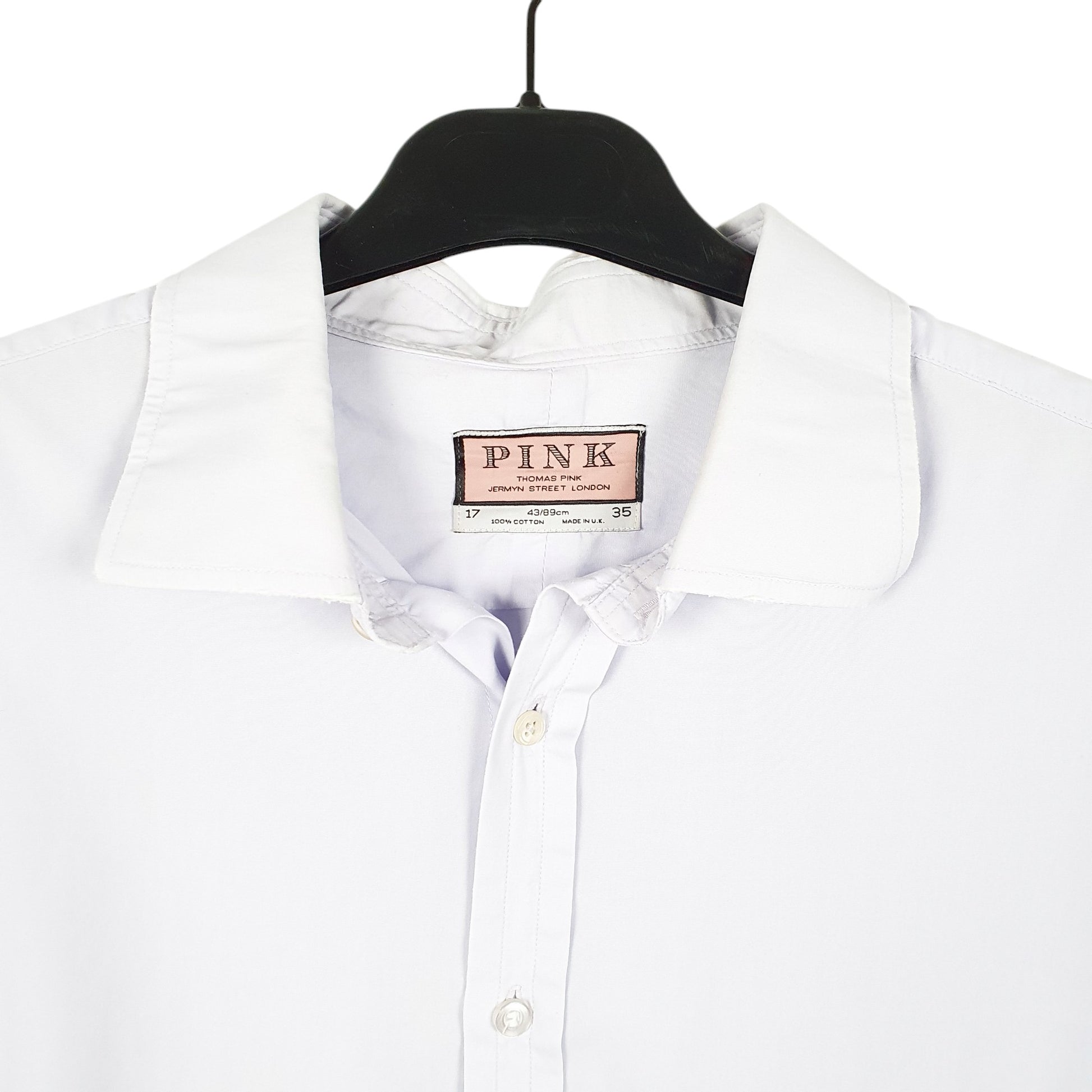 Mens Lilac Pink Jermyn Street London Long Sleeve Shirt