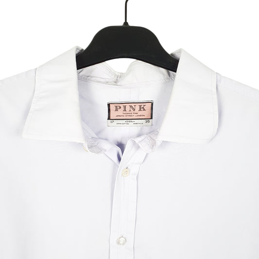 Mens Lilac Pink Jermyn Street London Long Sleeve Shirt