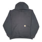 Mens Black Carhartt Workwear Hoodie Jumper