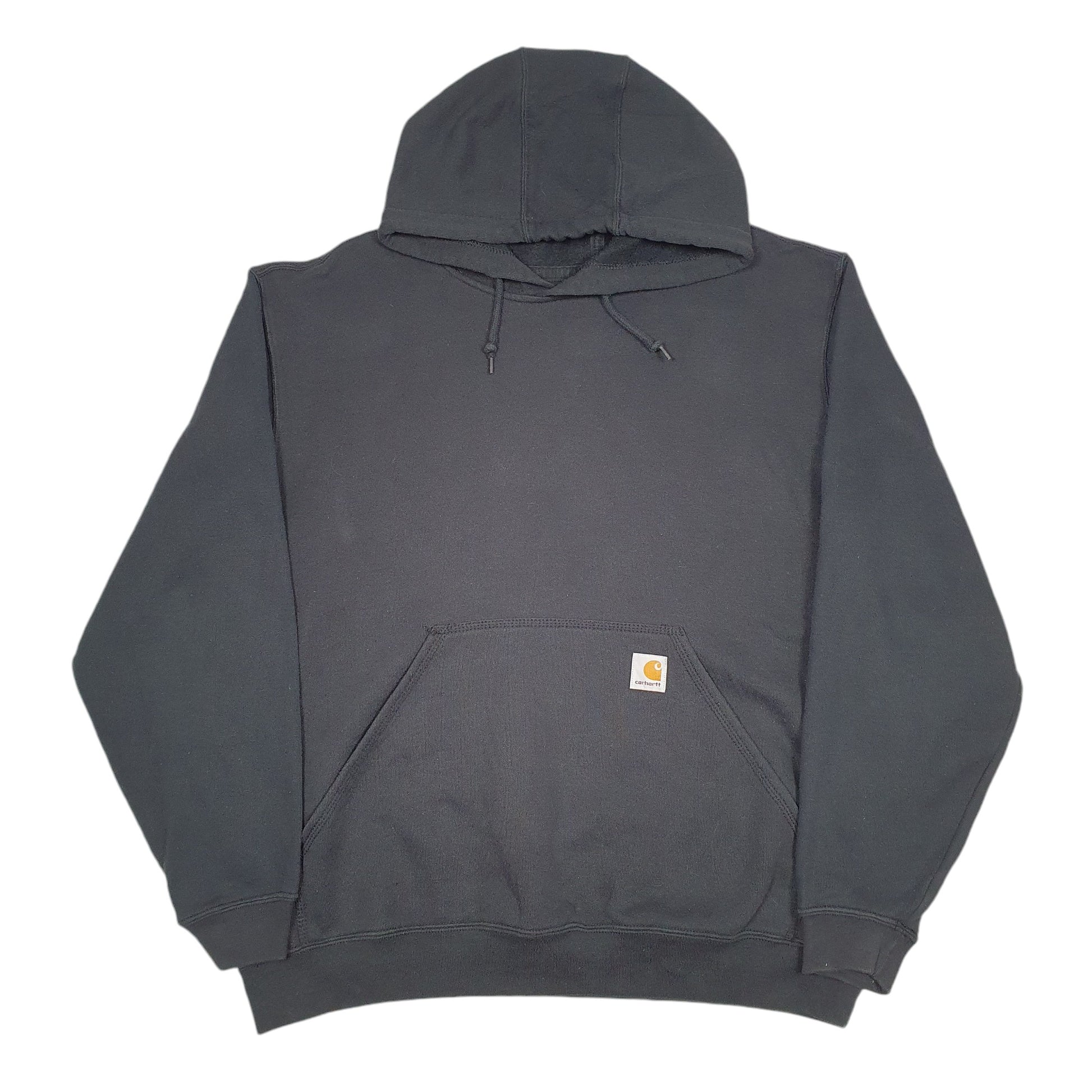 Mens Black Carhartt Workwear Hoodie Jumper