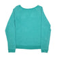 Womens Green American Eagle Outfitters Spellout Script  Raglan Crewneck Jumper