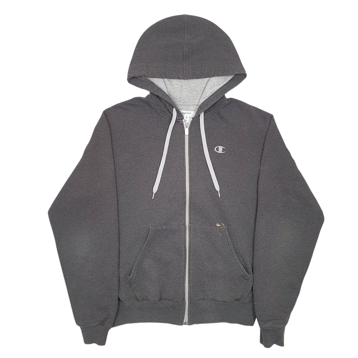 Mens Grey Champion  Full Zip Jumper