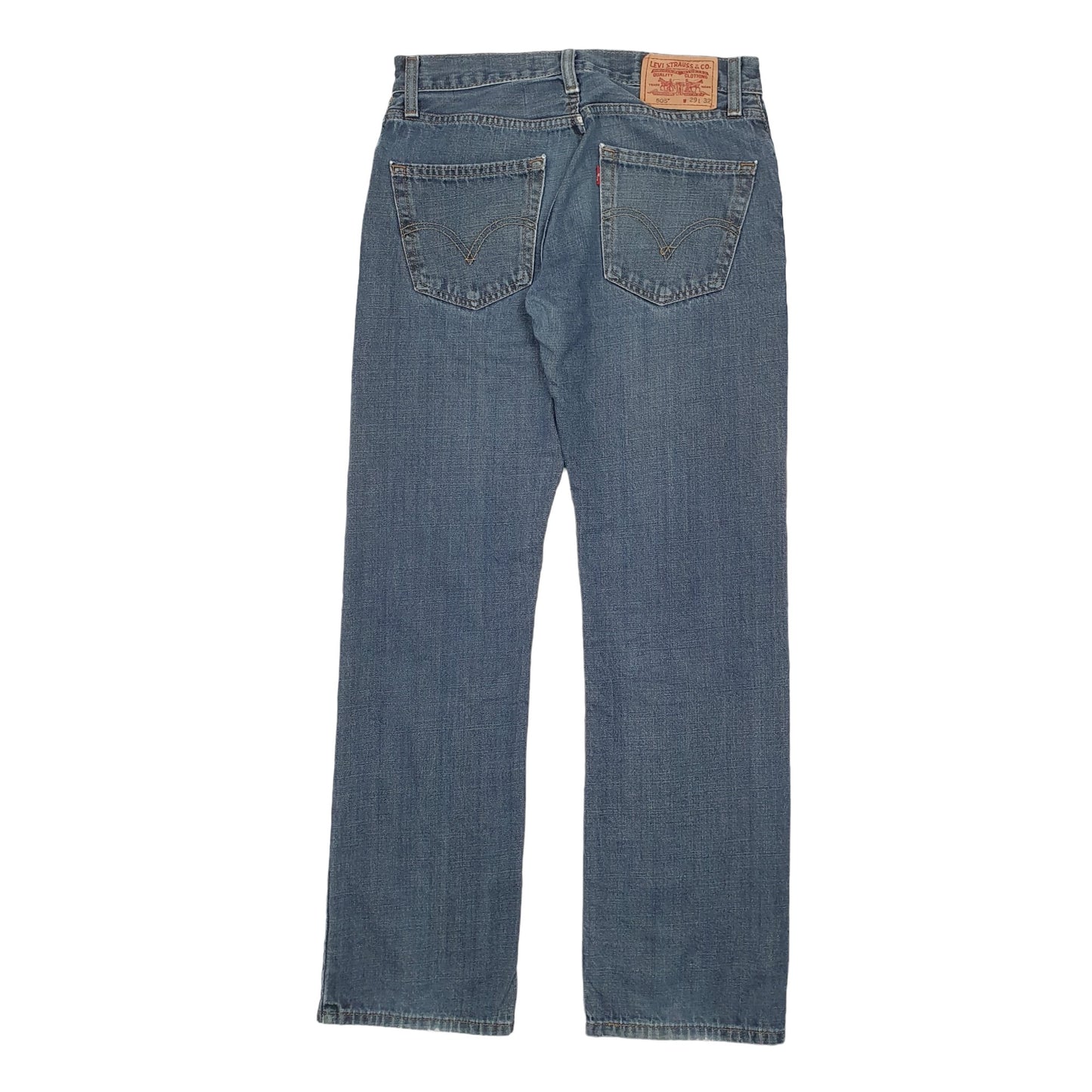 Mens Blue Levis  505 JeansW29 L32