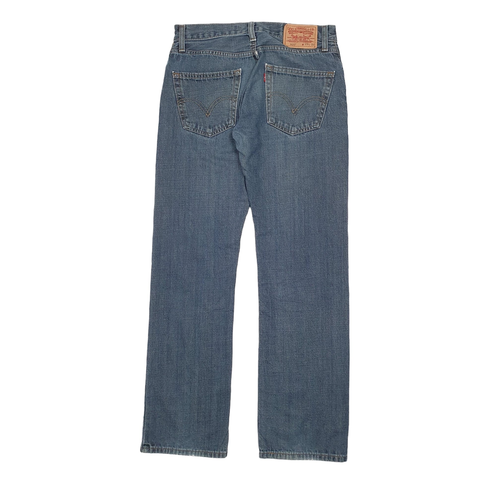 Mens Blue Levis  505 JeansW29 L32