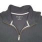 Mens Black Eddie Bauer  Quarter Zip Jumper