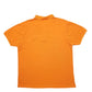 Mens Orange Lacoste  Short Sleeve Polo Shirt