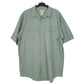 Mens Green L.L.Bean Tall Short Sleeve Shirt