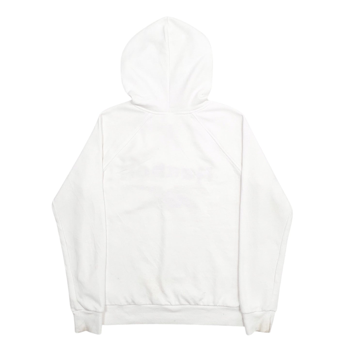 Womens White Reebok Spellout Hoodie Jumper