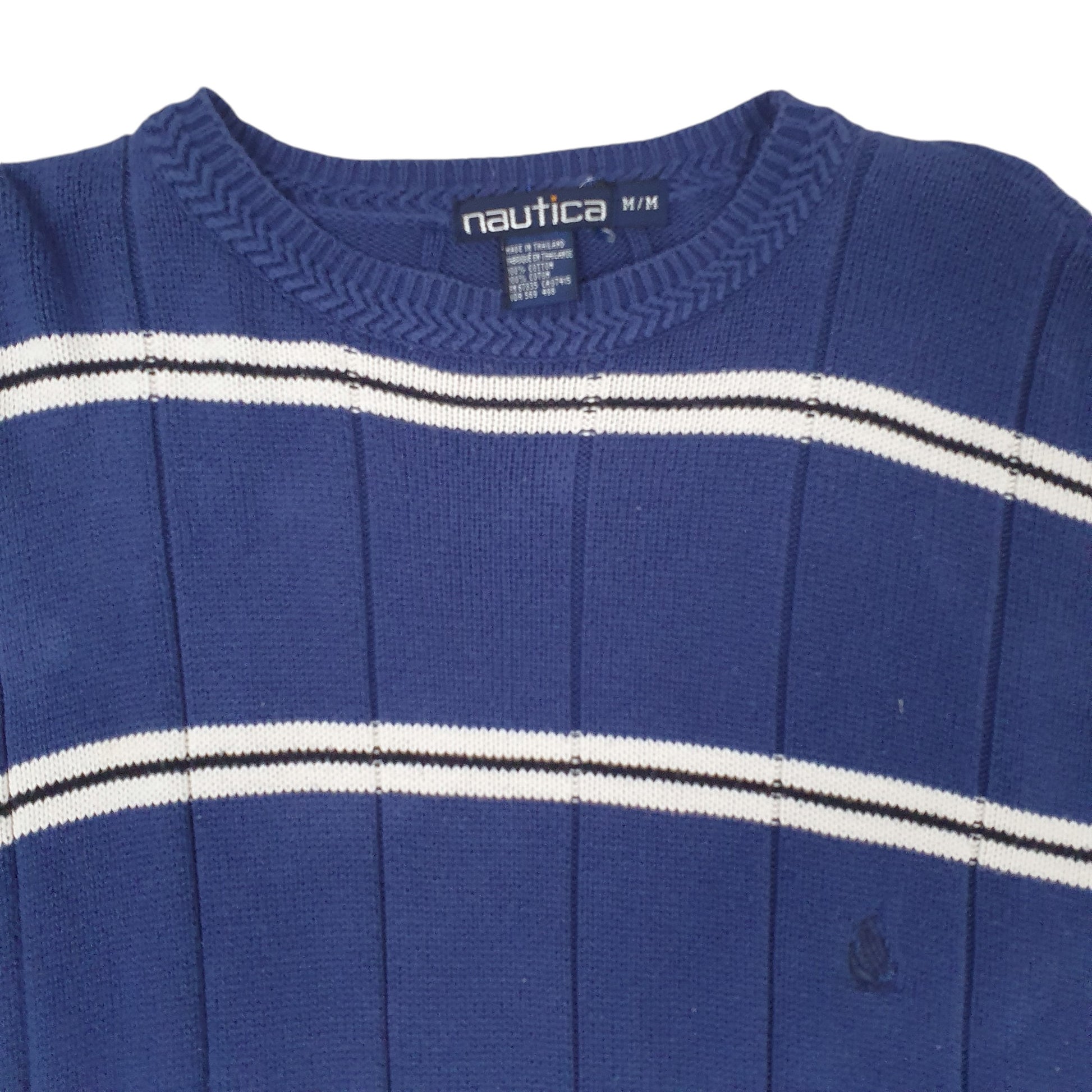 Mens Boue Nautica Vintage 1990s Knitwear Crewneck Jumper