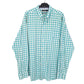 Mens Turquoise Nautica Bit Trimmer Long Sleeve Shirt
