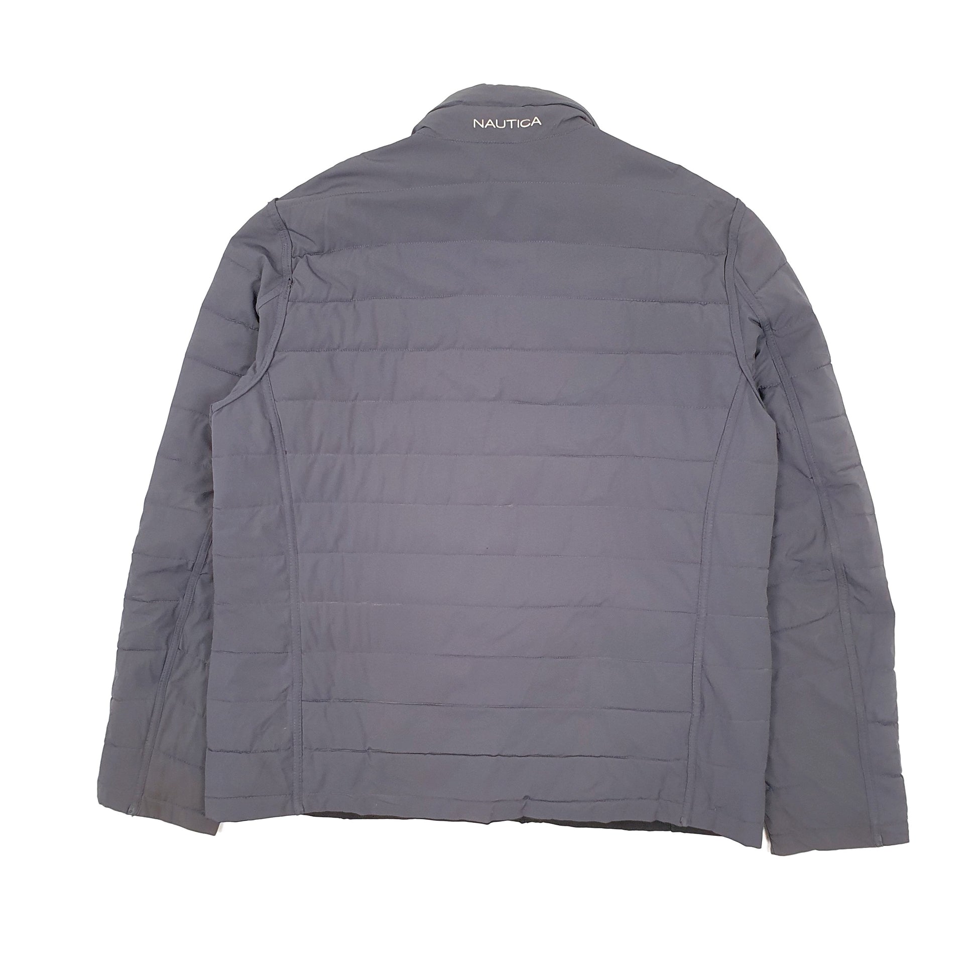 Mens Grey Nautica Reversible  Coat